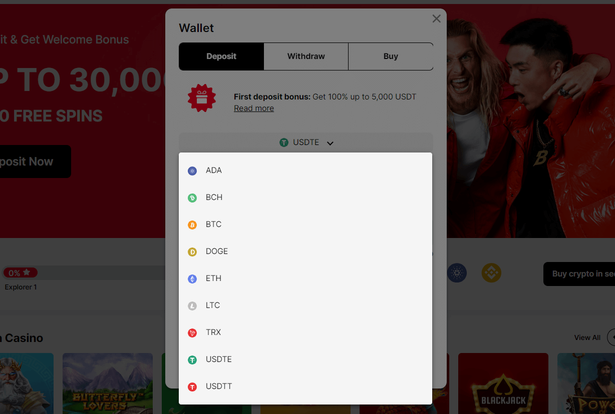 Page de dépôt Bombastic